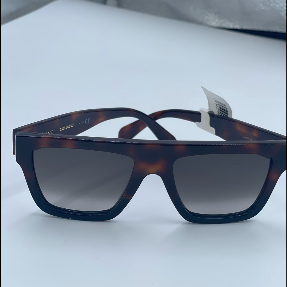 Authentic Celine Square Acetate Sunglasses